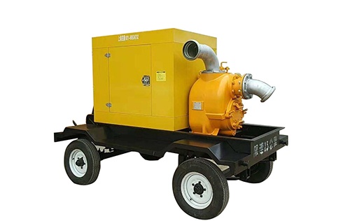 拖車式大流量應(yīng)急移動排水泵站350m&sup3;/h