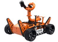 全地形消防滅火機(jī)器人【輪式履帶擺臂】 (第1代，升降云臺及氣體二合一探測裝置+語音控制