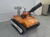 防爆消防滅火偵察機(jī)器人（D5重型超級(jí)動(dòng)力，360&deg;固定云臺(tái)+火焰識(shí)別）